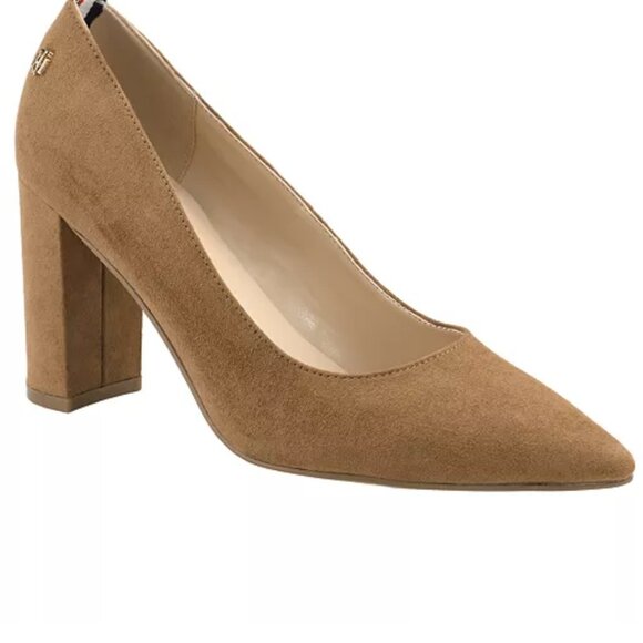 Tommy Hilfiger Abilene dark brown suede heel sz 8 NWT - Picture 5 of 5